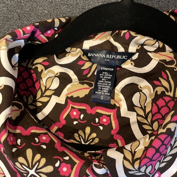 Banana Republic Retro Vintage Style Shirt Dress S - Picture 3 of 4